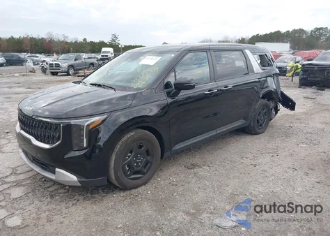 2025 Kia Carnival Mpv Lxs из США, поврежденный, VIN KNDNB5K37S6453777